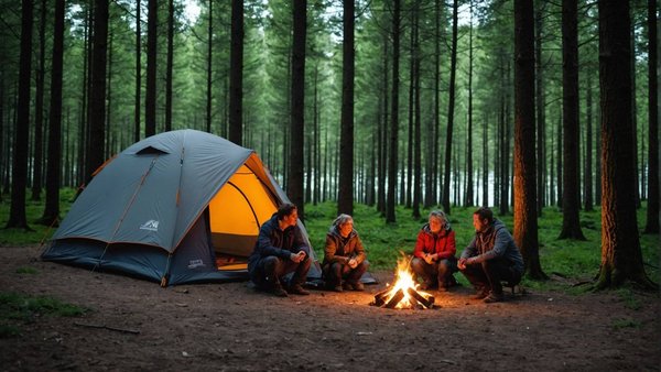 Camping parentis en born : un havre de paix au bord du lac